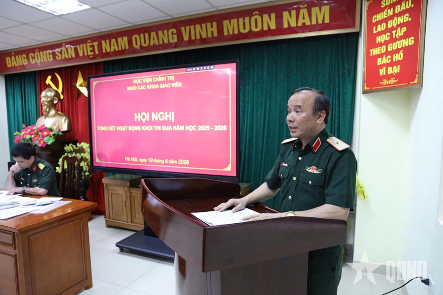 Học viện Chính trị: Đội ngũ giảng viên nâng cao chất lượng công tác thi đua